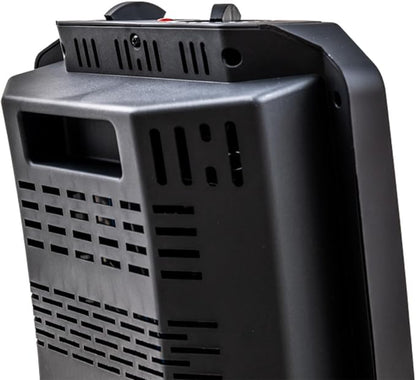 Comfort Zone Indoor Tower Space Heater, Adjustable Thermostat, Radiant Heat - Image 8