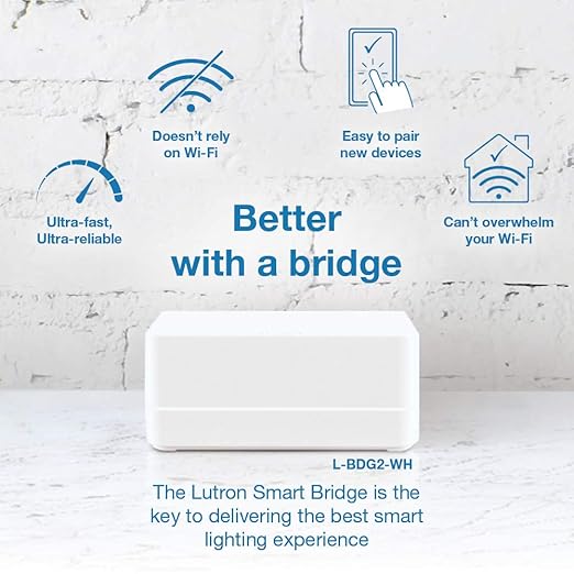 Lutron Caseta Deluxe Smart Light Switch Kit w/ Wall Plate and Smart Hub - Image 13