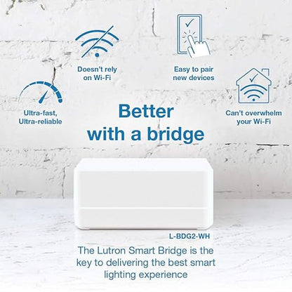 Lutron Caseta Deluxe Smart Light Switch Kit w/ Wall Plate and Smart Hub - Image 13