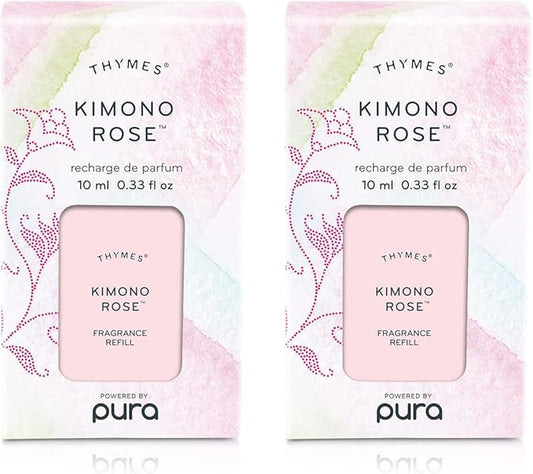 Thymes Kimono Rose Pura Smart Home Plug-in Diffuser Refills by Thymes