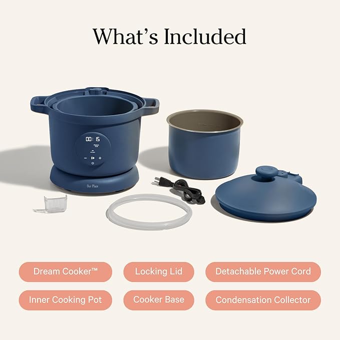 Our Place Dream Cooker | 6 Qt Ceramic Nonstick Multicooker & Pressure Cooker - Image 6