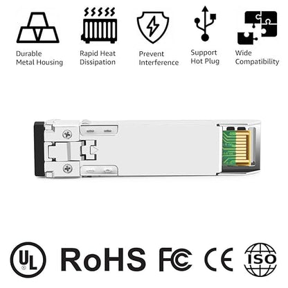 OPSTRAN 10GBASE-SR SFP+ Optical Transceiver Module Compatible - Image 4