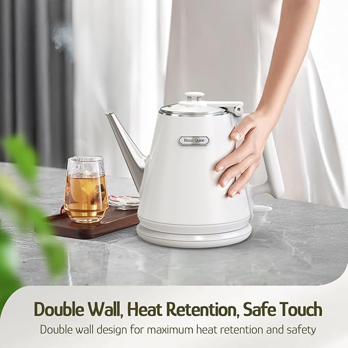 Hazel Quinn Electric Kettle - 1L/34oz Small Tea Kettle - Image 6