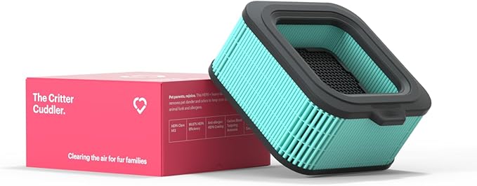 Mila Air Mini Authentic Critter Cuddler H13 HEPA & Carbon Home Replacement by Mila