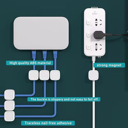10 Pack Cord Organizer Holder, Magnetic Cable Clips - Image 5