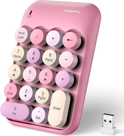 MOFII Cute Colorful Wireless Number Pad by MOFII