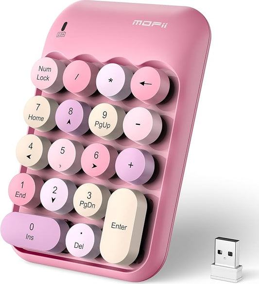 MOFII Cute Colorful Wireless Number Pad by MOFII