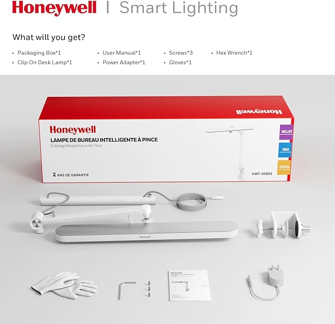 Honeywell LED Desk Lamp with Clamp - Image 9