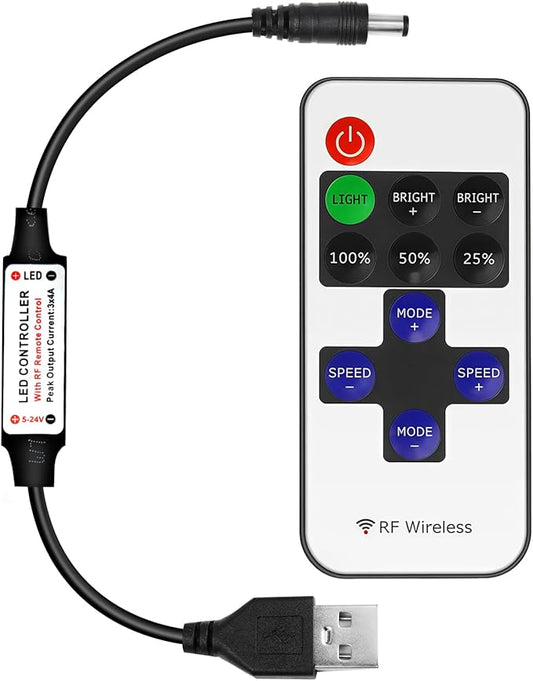 RF Mini Wireless Remote Controller by NIEGNOWOO