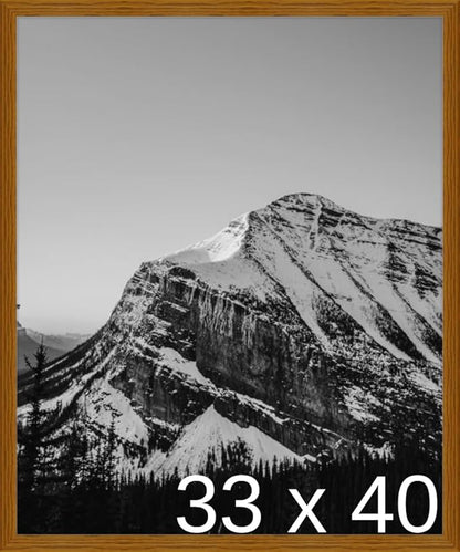 Frame It Easy 33 x 40 Hazel Wood Frame by FrameItEasy