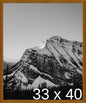 Frame It Easy 33 x 40 Hazel Wood Frame by FrameItEasy