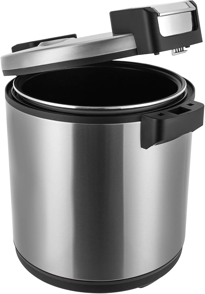 Commercial Electric Rice Warmer, Stainless Steel Rice Warmer Heavy Duty 6Gal - Image 5