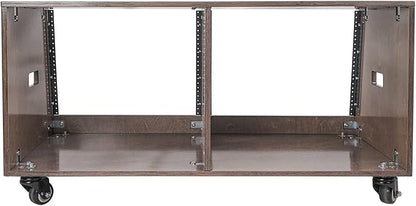 Sound Town DIY 2 x 8U Slanted Studio Rack - Image 4