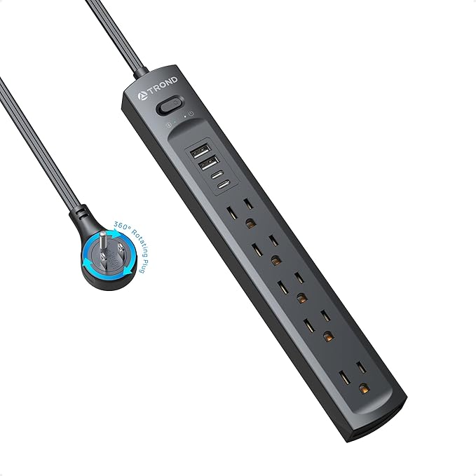 TROND Surge Protector Power Strip by TRONDOfficial