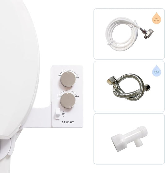 TUSHY Spa Warm Water Bidet Attachment by TUSHY