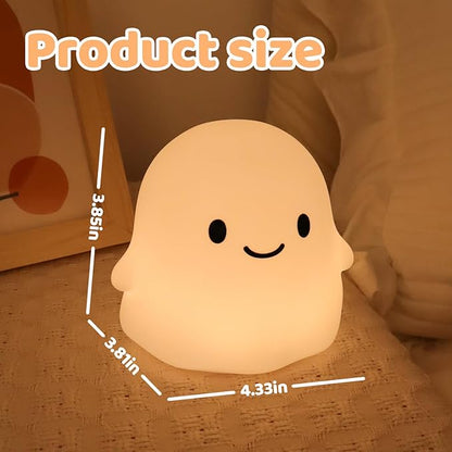 Rytinazzz Halloween Ghost Night Light, Color-Changing & 50-Hour Battery - Image 8