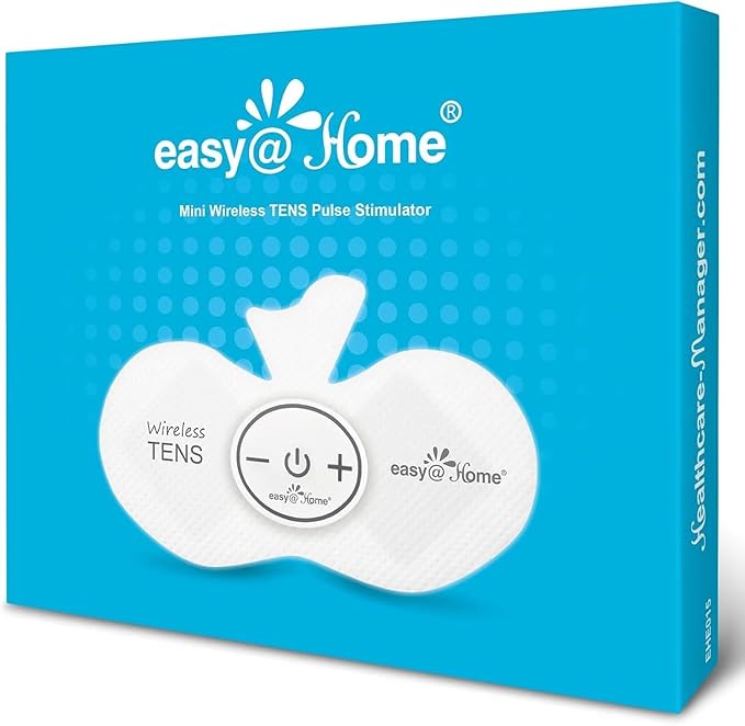 Easy@Home Rechargeable Compact Wireless TENS Unit by EasyHome