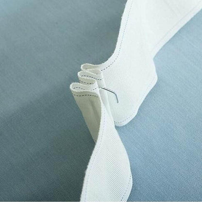 pureaqu 60 pcs Stainless Steel Curtain Pleated Tape Hooks 4 Prongs Pinch Pleat Hook Clip for Window Curtain Drapes Door Curtain,silver