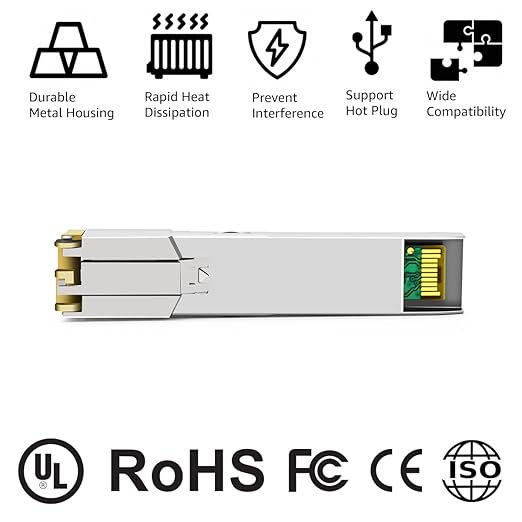 OPSTRAN 10/100/1000BASE-T SFP SGMII Copper Transceiver Module Compatible - Image 3