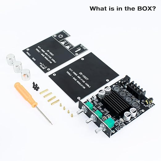 Hosyond ZK-1002T 100W+100W Bluetooth Amplifier Board - Image 6