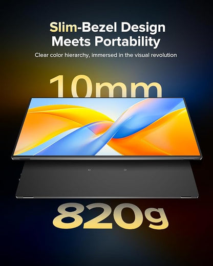 EVICIV Portable Monitor 4K 1200 Nits, 3840 * 2400 UHD, 1MS FreeSync, 2000:1 - Image 5