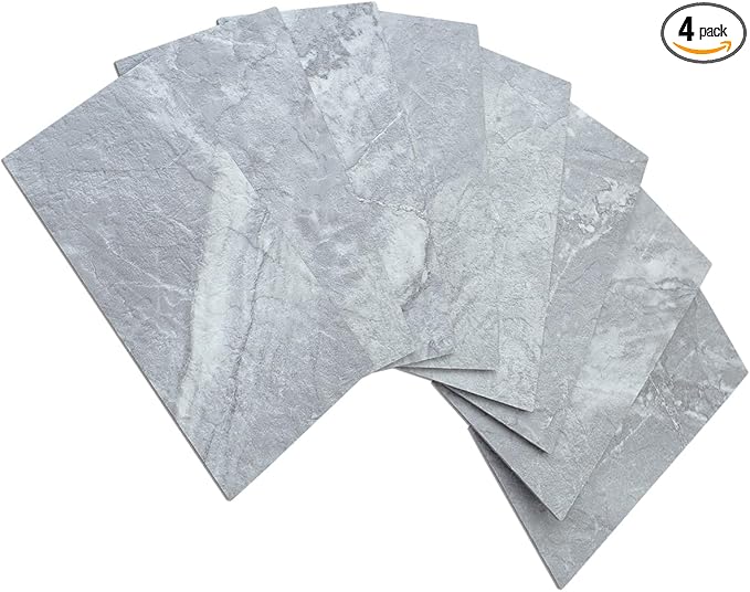 AULIGET Peel and Stick Backsplash Wall Tiles, 4 Pieces by AULIGET