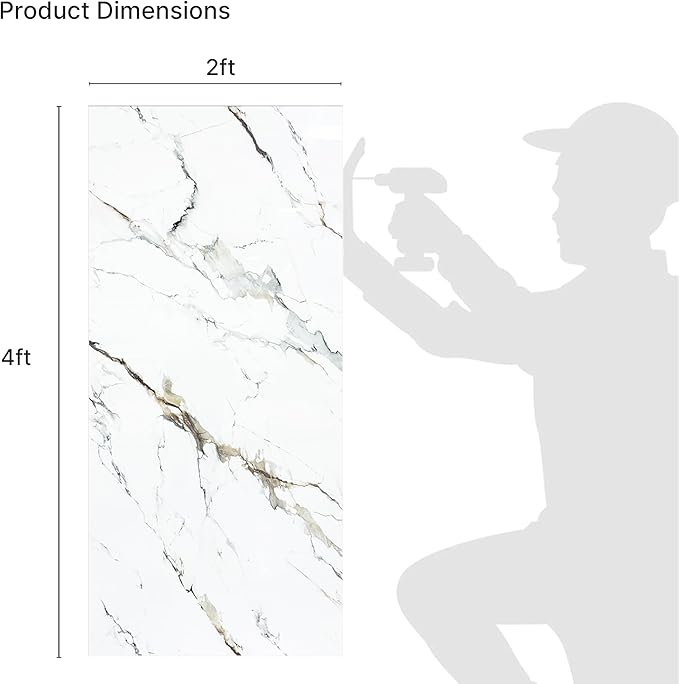 Dundee Deco Faux Marble Wall Panels - Image 4