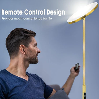 JOOFO Floor Lamp, 30W/2400LM Sky LED Modern Torchiere 3 Color Temperatures - Image 5