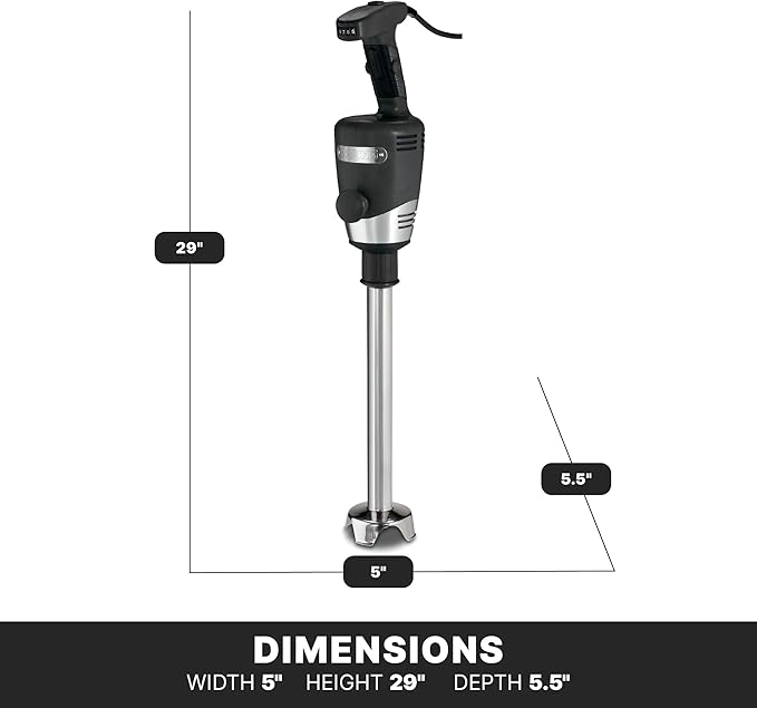 Waring Commercial Big Stix Heavy Duty Stick Immersion Hand Held Blender - Image 5