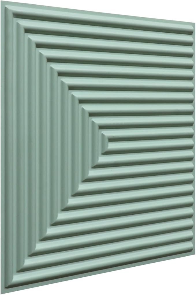 From Plain To Beautiful In Hours 9004 Depth Tier PVC 12 in x 12 in Peel and - Image 2
