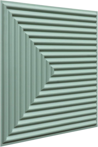 From Plain To Beautiful In Hours 9004 Depth Tier PVC 12 in x 12 in Peel and - Image 2