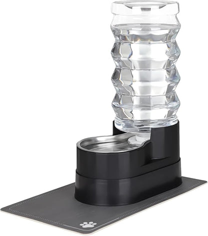RIZZARI Automatic Dog Water Dispenser: 9L Black Elevated Feeder - Image 8