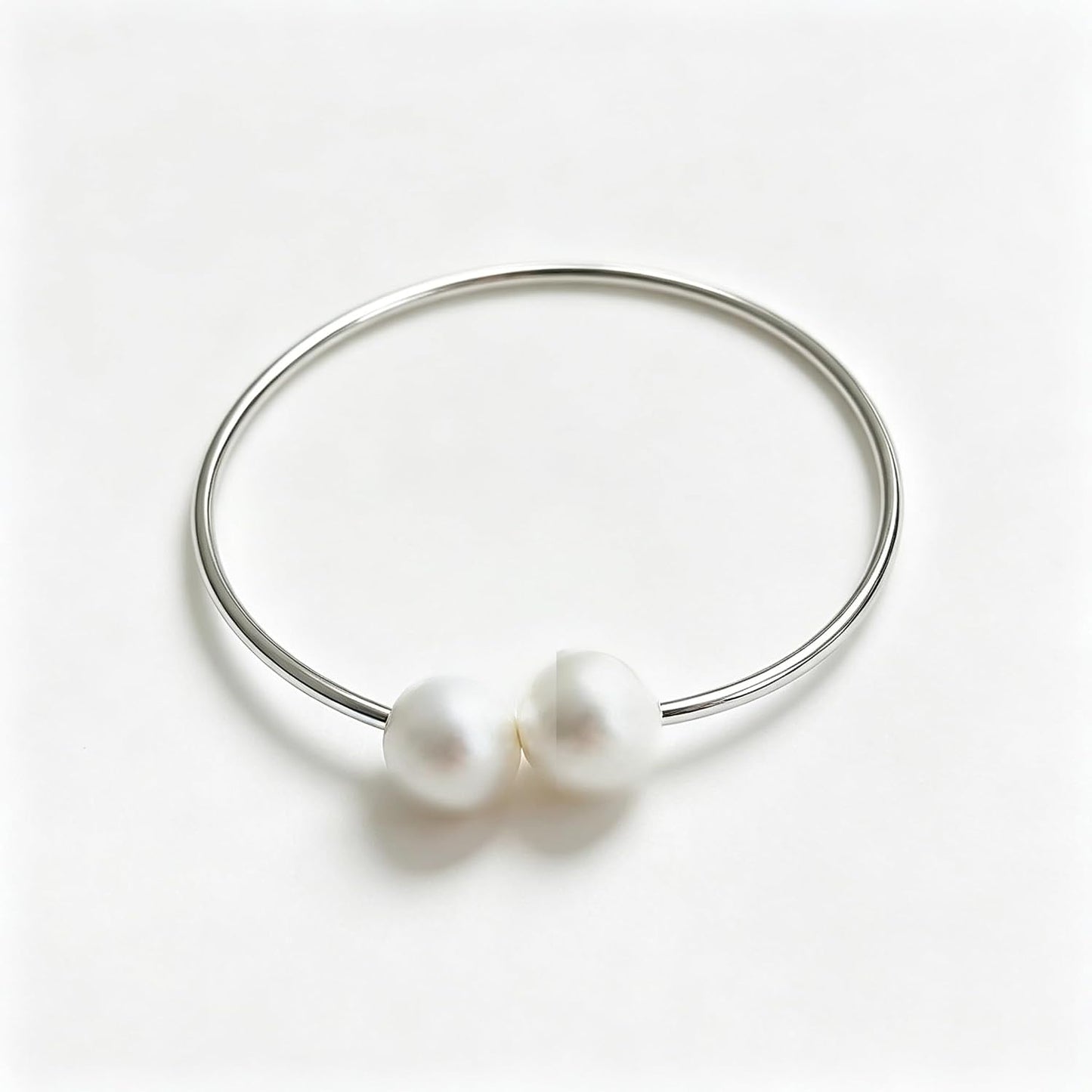 Curtain Tie with Sliver Clasps | Simple and Luxurious Design, Pearl Accents, Adjustable Buckles