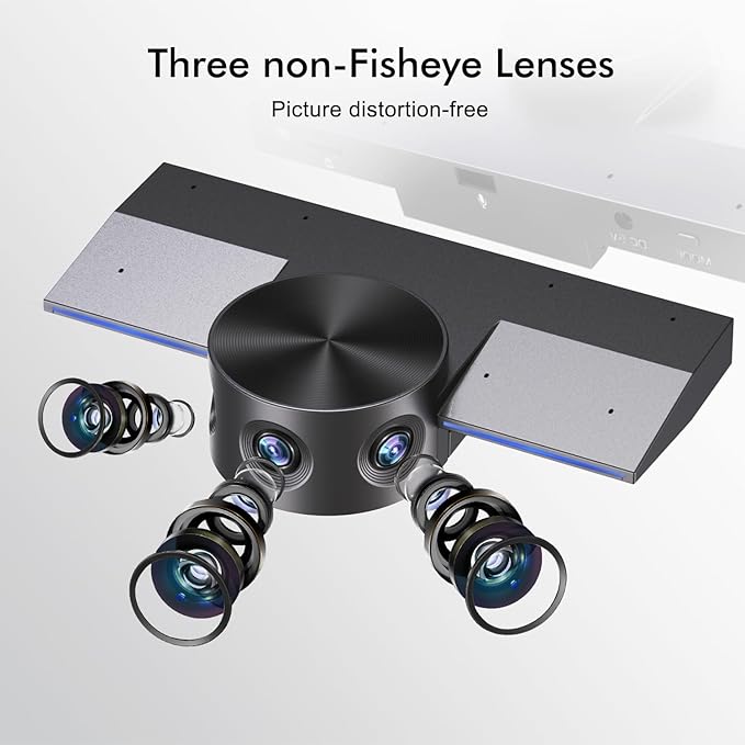 Panoramic 180° Video Camera, Immersive Video Conference Experience, both - Image 3