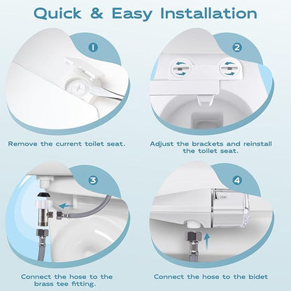 Ultra-Slim Bidet Dual Mode Bidet Attachment - Image 5