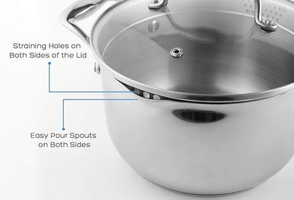 Rorence Stainless Steel Saucepan Sauce Pan - Image 6