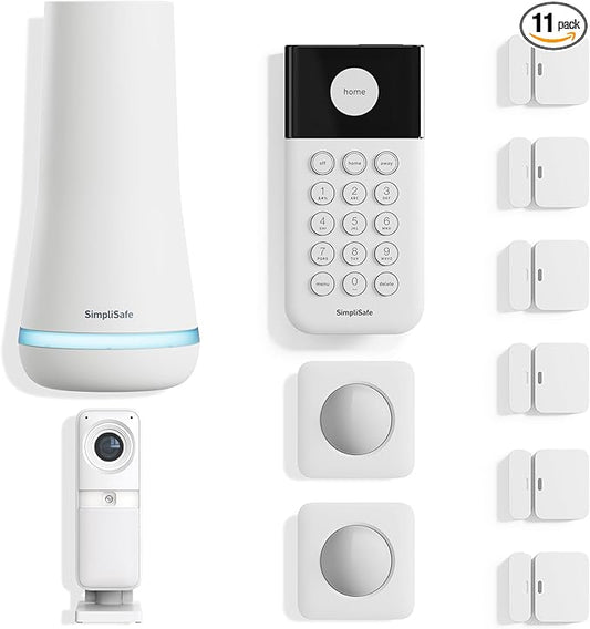 SimpliSafe 11 Piece Wireless Home Security System Gen 3 by SimpliSafe%C2%AE