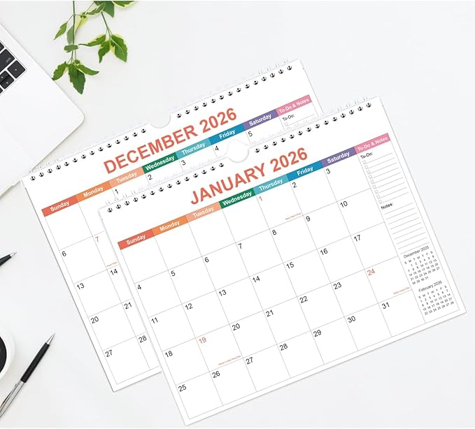 2026 Calendar - Wall Calendar 2026 from January 2026 to June 2027, 2026 Calendar - Image 4