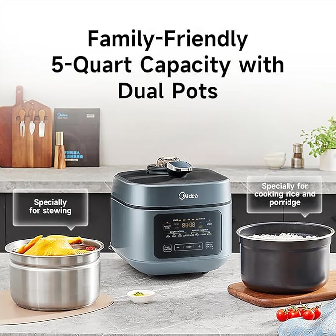 Midea 8-in-1 Electric Pressure Cooker - Image 3