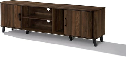 LuxenHome 70 Inch TV Stand, Mid Century Modern TV Stands - Image 9