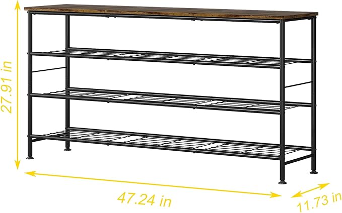 SUOERNUO Shoe Rack Organizer 4 Tier - Image 3