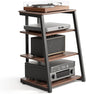 FITUEYES Design 4-Tier AV Media Stand Corner Shelf by FITUEYES