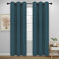 Easy-Going Blackout Curtains for Bedroom, Solid Thermal Insulated Grommet and by Easy-Going