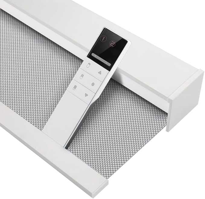 Motorized Blinds with Remote Window Roller Shade Wireless Rechargeable Motor by Tipiace