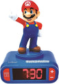 LEXiBOOK, Super Mario, Mario Nightlight Alarm Clock, Sounds and Melodies by Lexibook