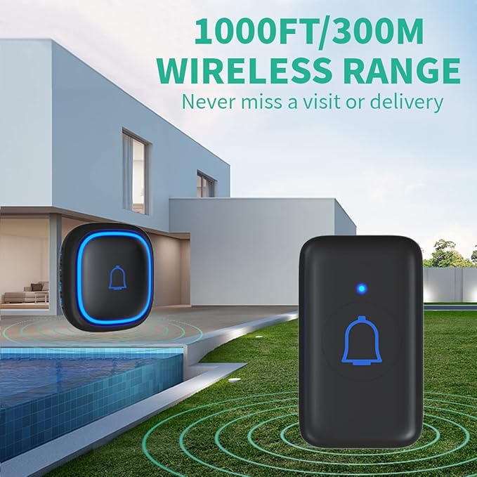 IP66 Doorbell Wireless Classroom Doorbell Waterproof & Dustproof - Image 2