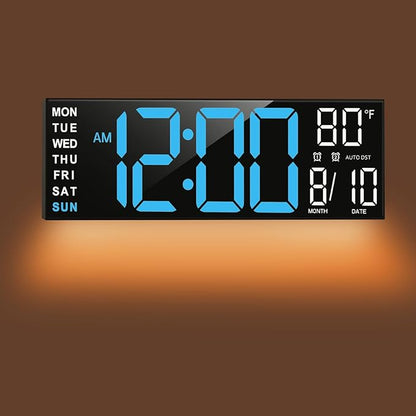 TrophyRak 16" Large Digital Wall Mount Clock, Count Down Timer, Big LED by TrophyRak