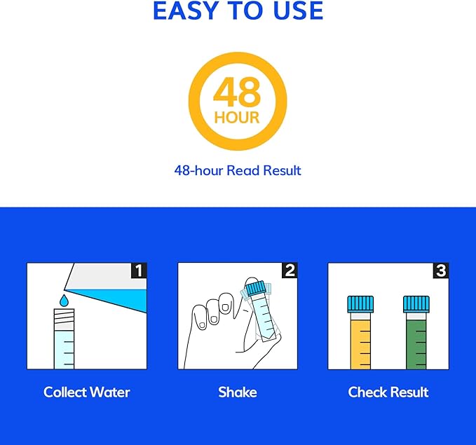 AquaDx 2 Pcs Water Bacteria Test Kit Total Coliform and E.coli Testing - Image 3