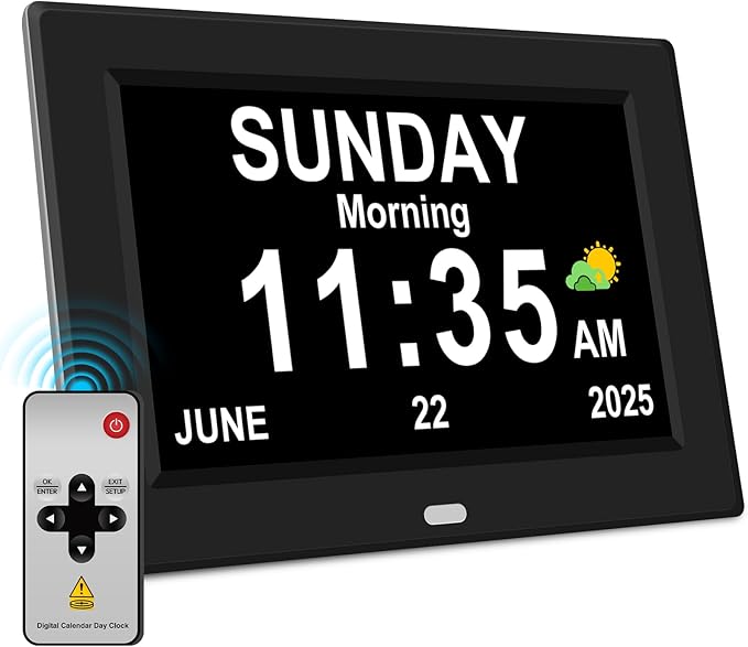 11'' Large Display Digital Alarm Clock by Unknown