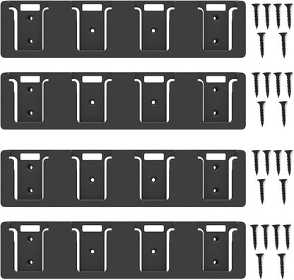 Battery Rack Compatible with DeWalt 20V Battery Holder, Mount 4 Slot Bulk by SZWJT-LV